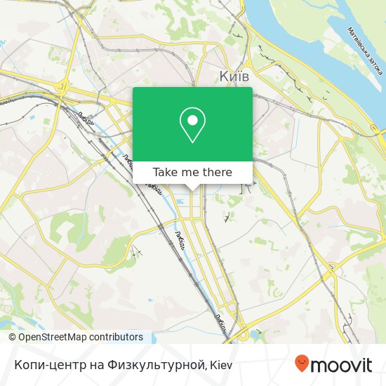 Копи-центр на Физкультурной map