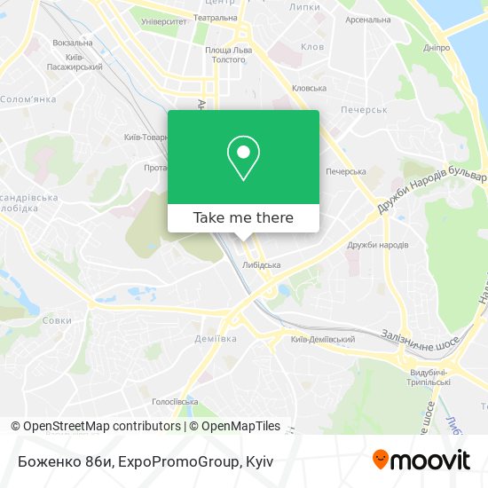 Боженко 86и, ExpoPromoGroup map