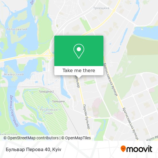 Бульвар Перова 40 map