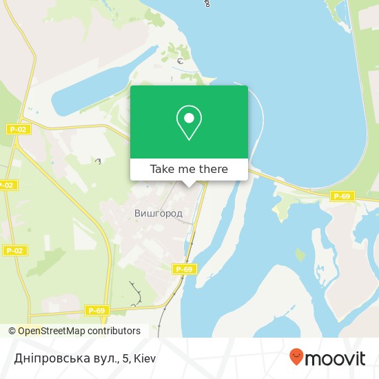 Дніпровська вул., 5 map