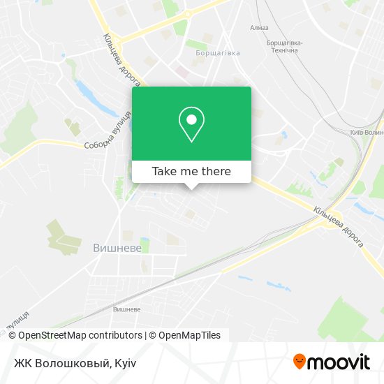 ЖК Волошковый map
