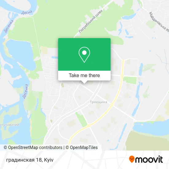 Карта градинская 18