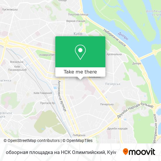 обзорная площадка на НСК Олимпийский map