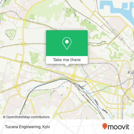 Tucana Engineering map