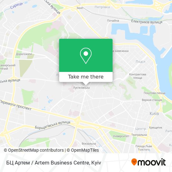 БЦ Артем / Artem Business Centre map