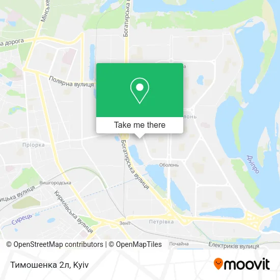 Карта Тимошенка 2л