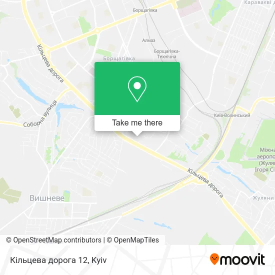 Карта Кільцева дорога 12