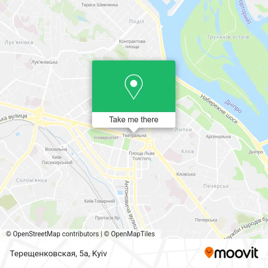 Карта Терещенковская, 5а