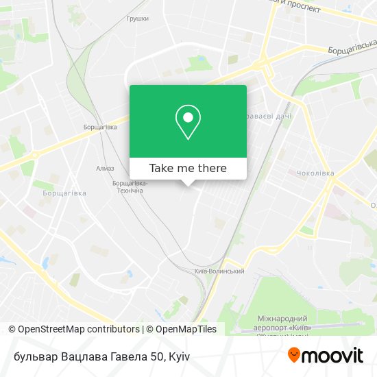 бульвар Вацлава Гавела 50 map