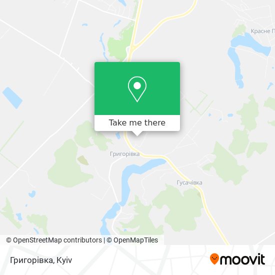 Григорівка map