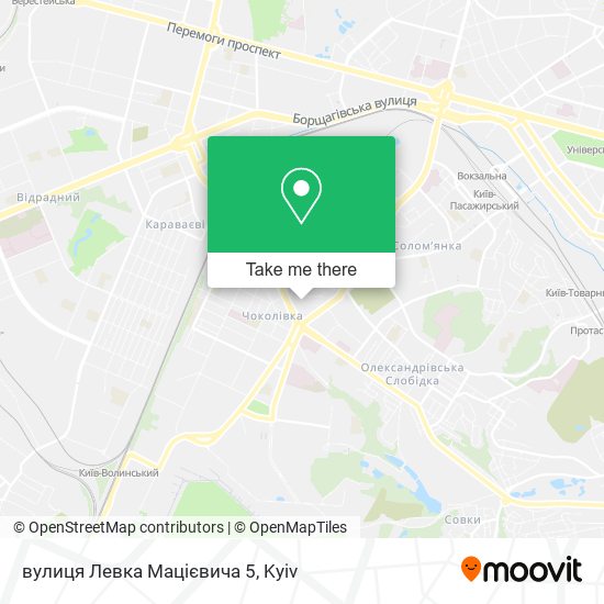 вулиця Левка Мацієвича 5 map