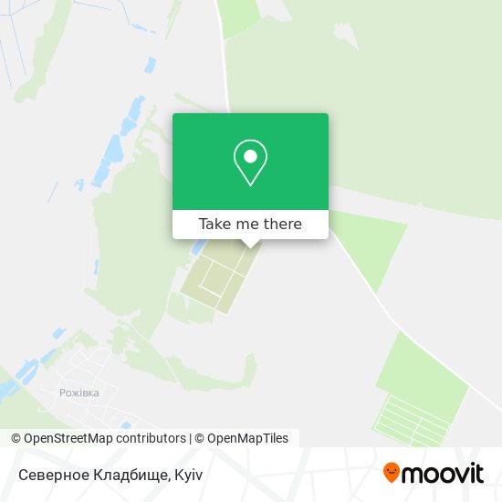 Северное Кладбище map