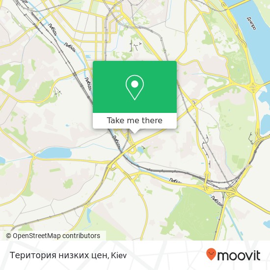 Територия низких цен map