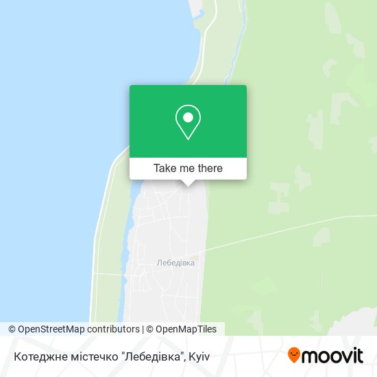 Котеджне містечко "Лебедівка" map
