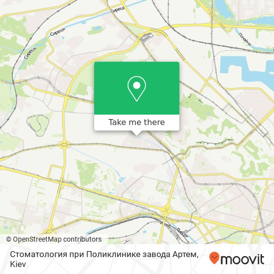 Стоматология при Поликлинике завода Артем map