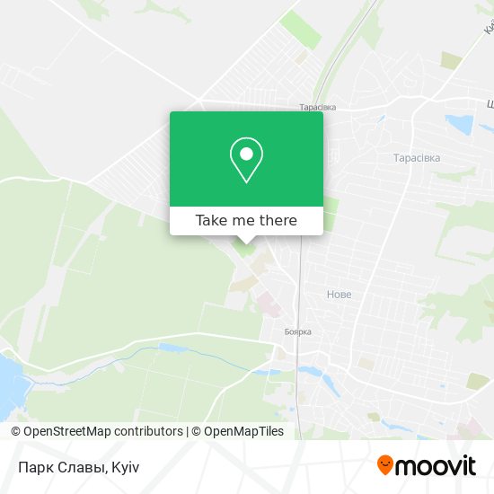 Парк Славы map