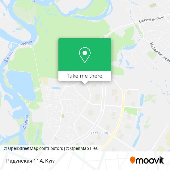 Радунская 11А map