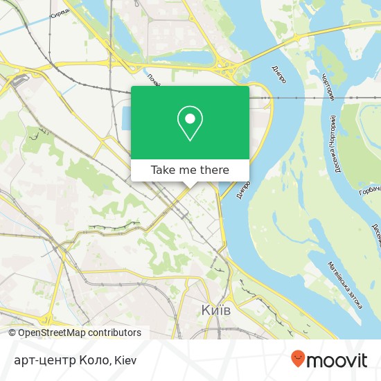 Карта арт-центр Коло