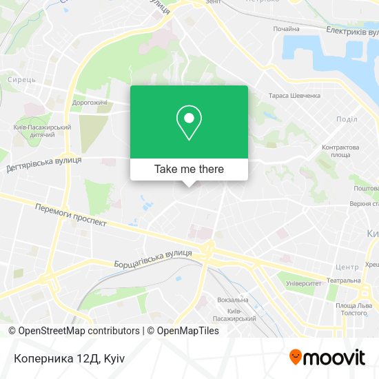 Карта Коперника 12Д