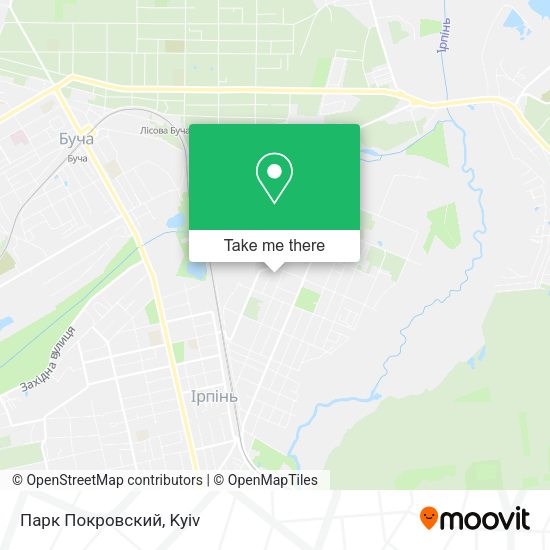 Парк Покровский map