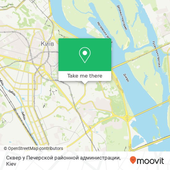 Сквер у Печерской районной администрации map