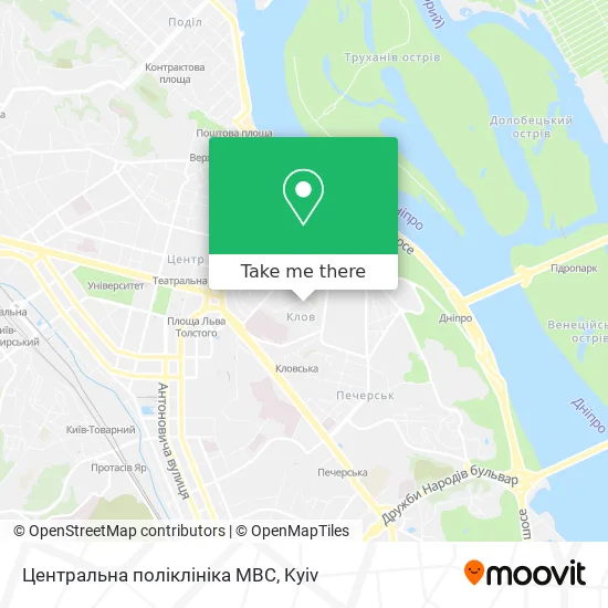 Центральна поліклініка МВС map