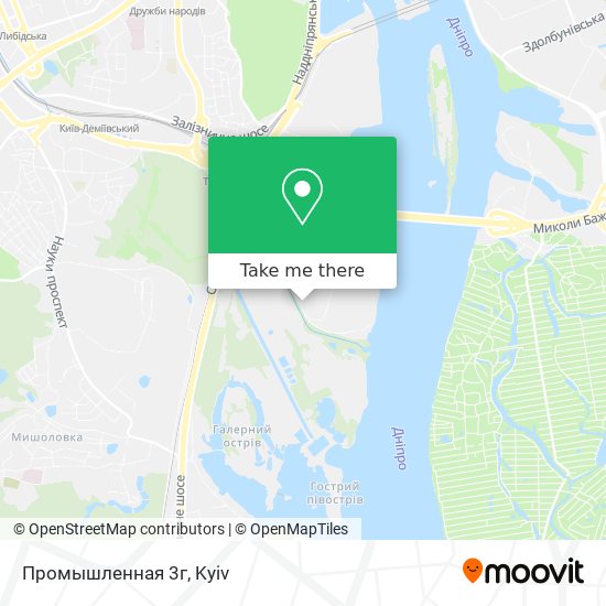Промышленная 3г map
