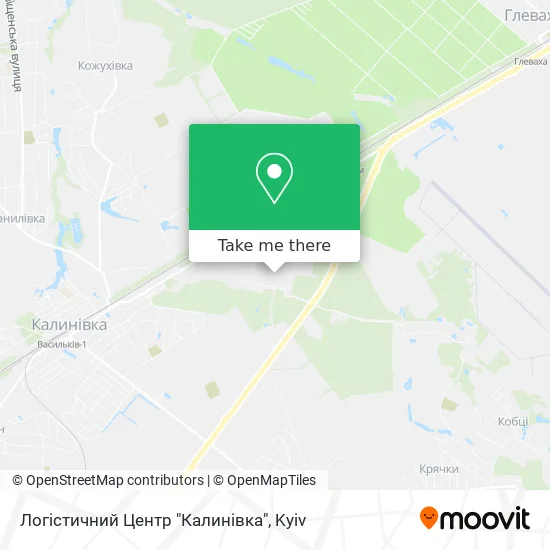 Логістичний Центр "Калинівка" map