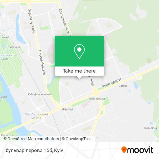 Карта бульвар перова 15б