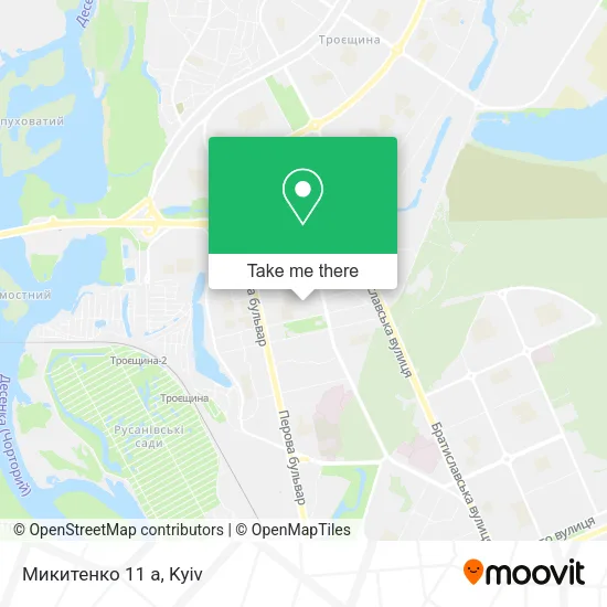 Карта Микитенко 11 а