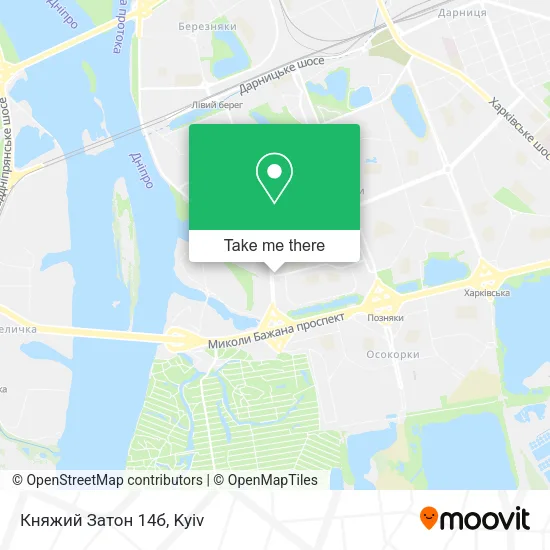Карта Княжий Затон 14б