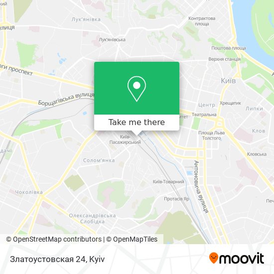 Карта Златоустовская 24