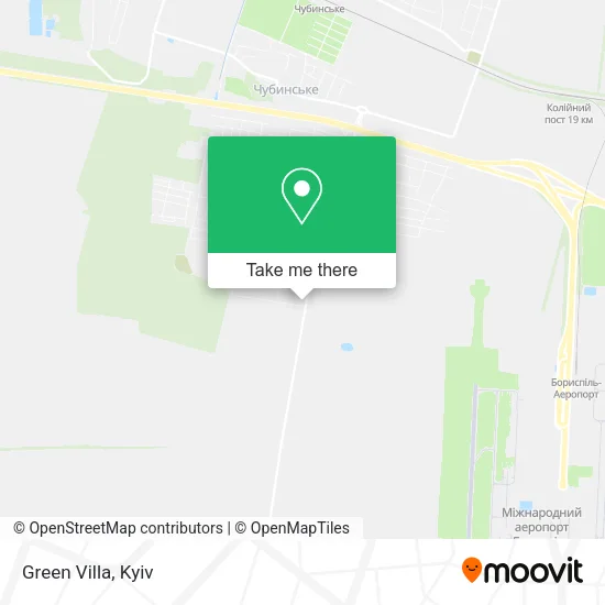 Карта Green Villa