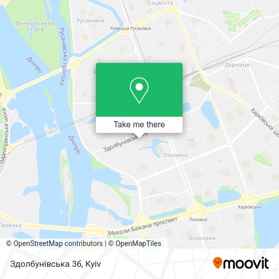 Карта Здолбунівська 3б