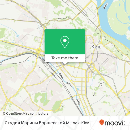 Студия Марины Борщевской M-Look map