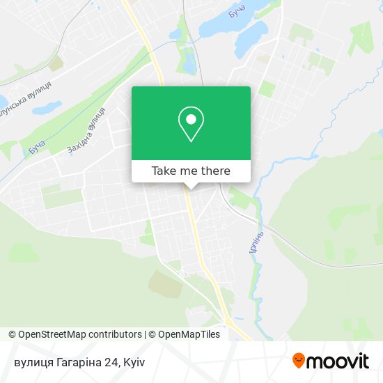 вулиця Гагаріна 24 map