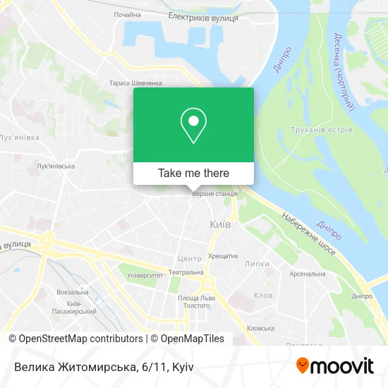 Карта Велика Житомирська, 6/11