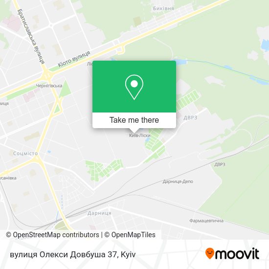вулиця Олекси Довбуша 37 map