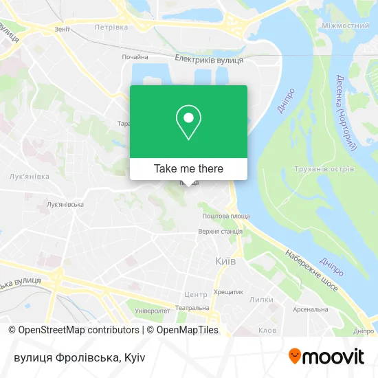 вулиця Фролівська map