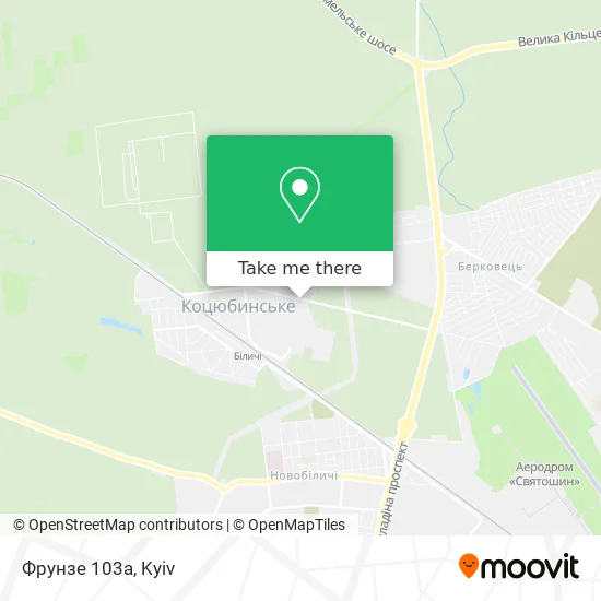 Фрунзе 103а map
