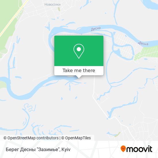 Берег Десны "Зазимье" map