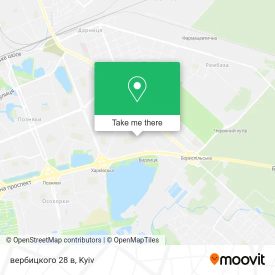 Карта вербицкого 28 в