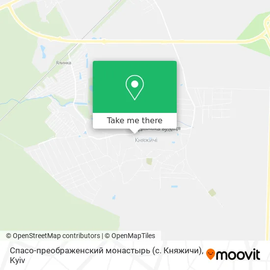 Спасо-преображенский монастырь (с. Княжичи) map