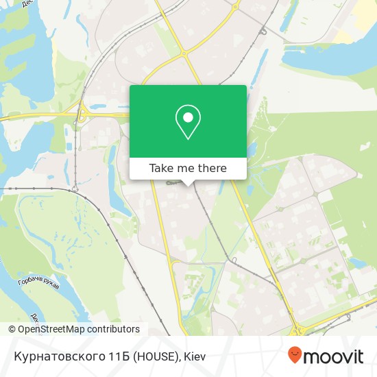 Курнатовского 11Б (HOUSE) map