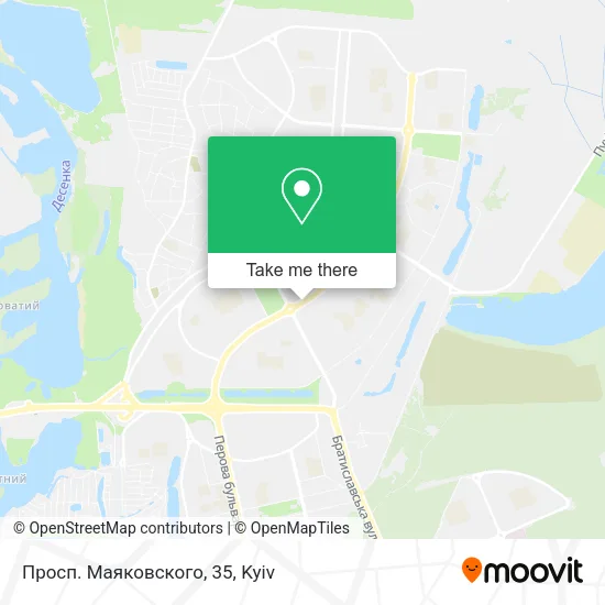 Карта Просп. Маяковского, 35