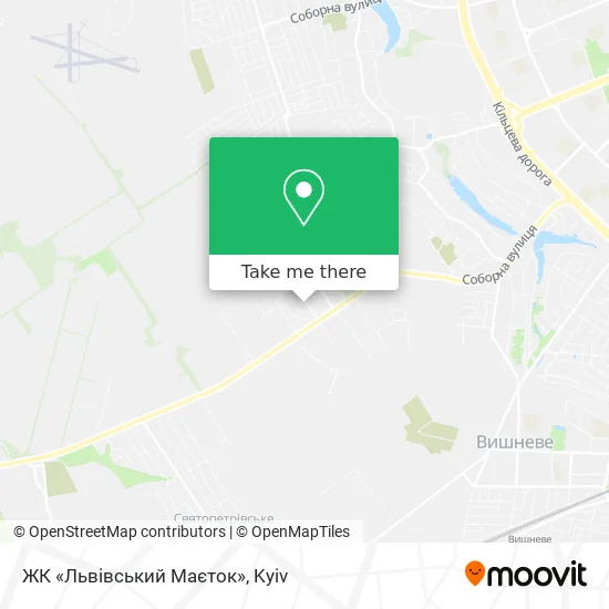ЖК «Львівський Маєток» map