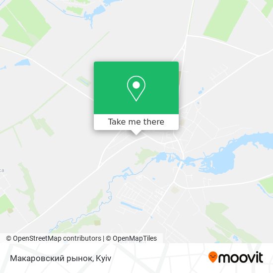 Макаровский рынок map