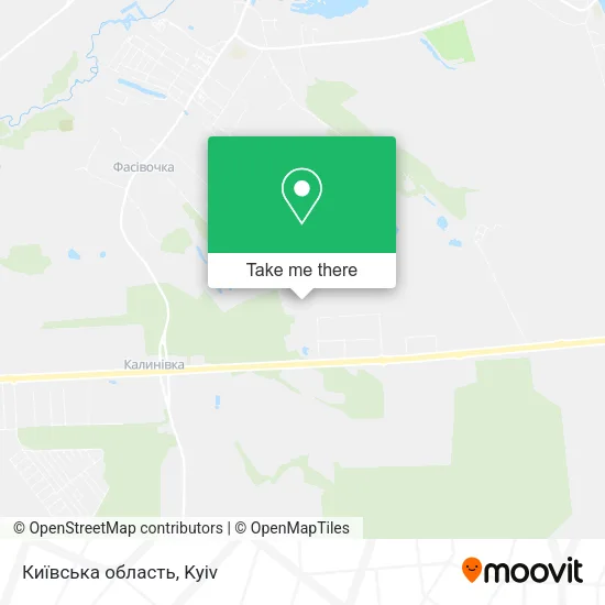 Київська область map