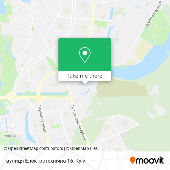 вулиця Електротехнічна 16 map