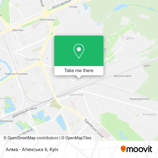 Алма - Атинська 6 map
